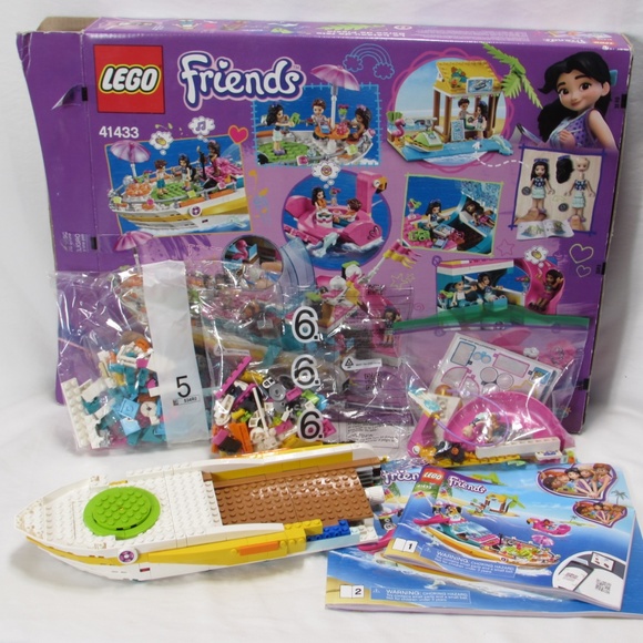 Lego Friends 41433 Party Boat MISSING PARTS - Picture 1 of 3